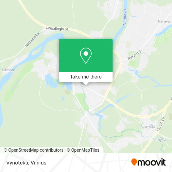 Карта Vynoteka