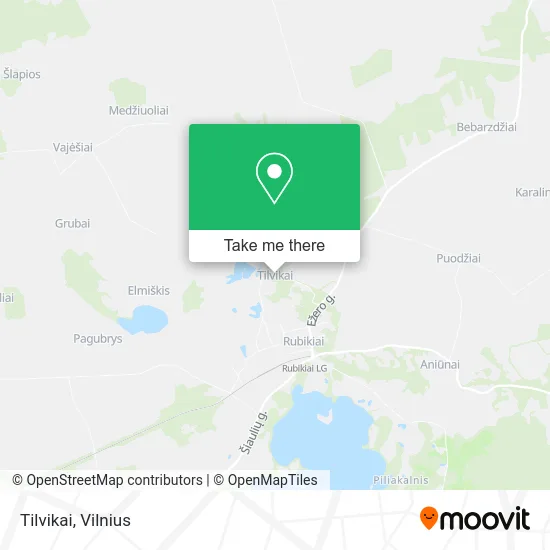 Tilvikai map
