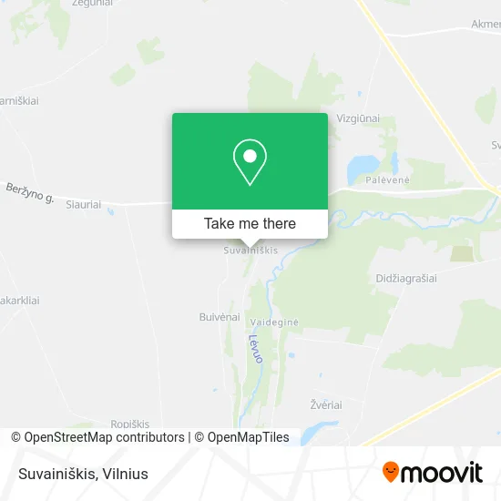 Карта Suvainiškis