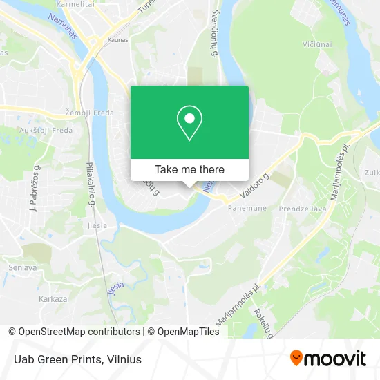 Карта Uab Green Prints