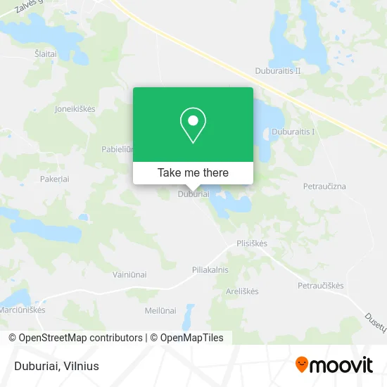 Карта Duburiai