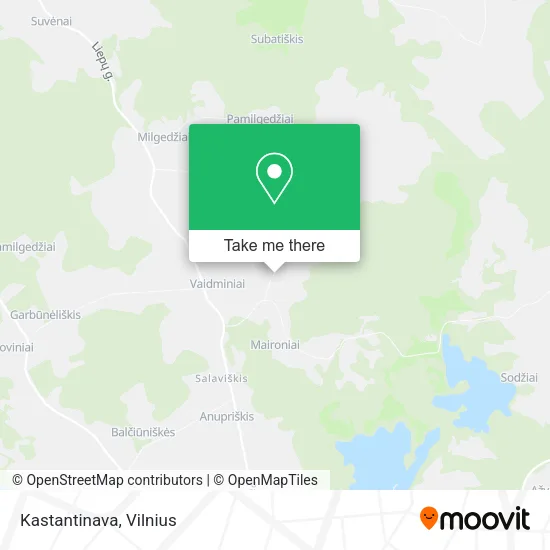 Карта Kastantinava