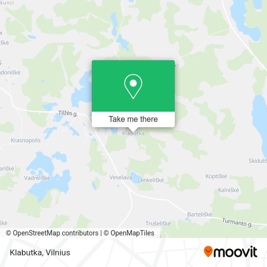 Карта Klabutka