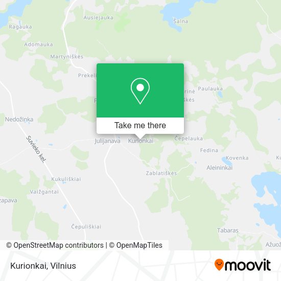 Карта Kurionkai