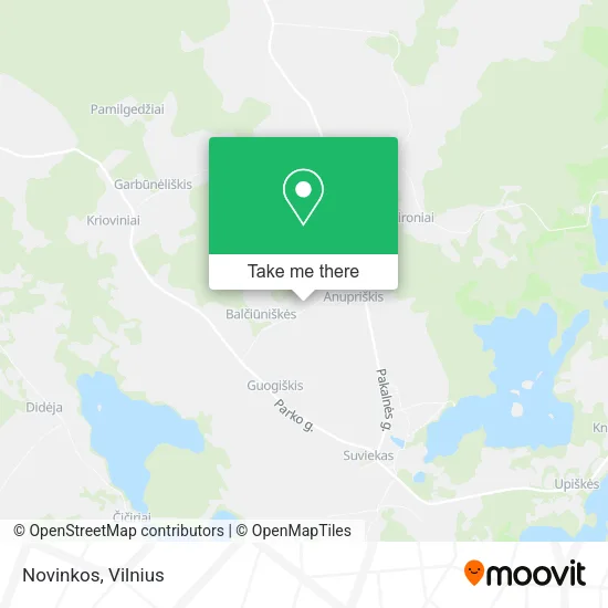 Карта Novinkos