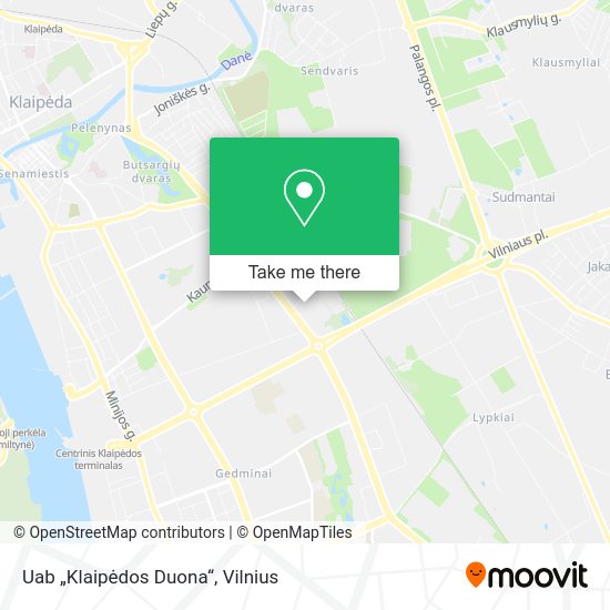 Карта Uab „Klaipėdos Duona“
