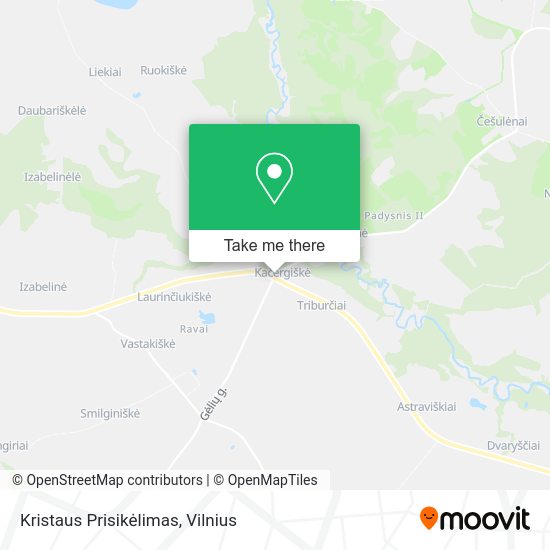 Карта Kristaus Prisikėlimas