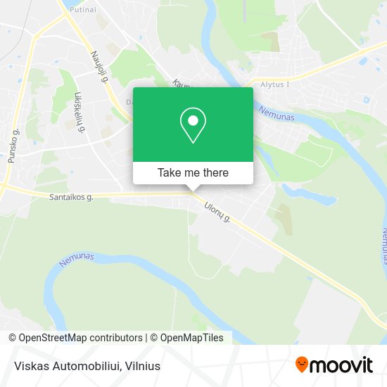 Карта Viskas Automobiliui