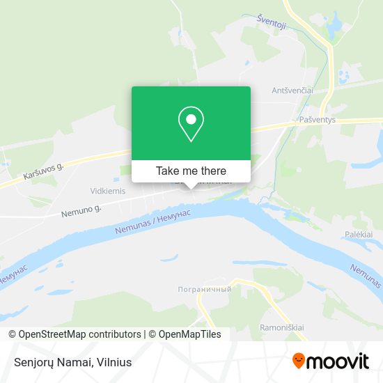 Карта Senjorų Namai