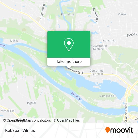 Карта Kebabai