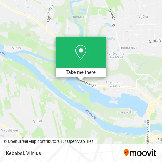 Карта Kebabai