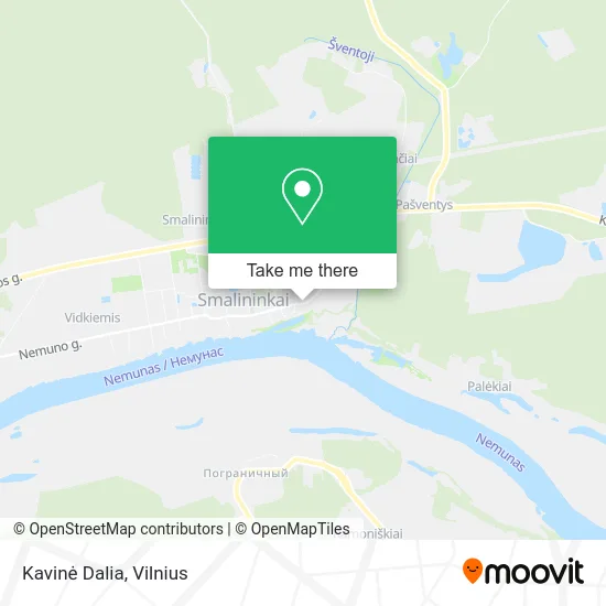 Карта Kavinė Dalia