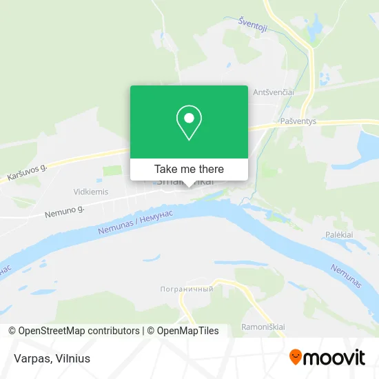 Карта Varpas