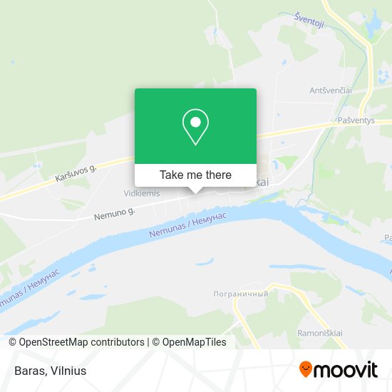 Карта Baras