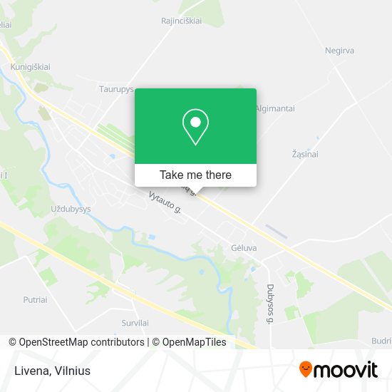 Карта Livena