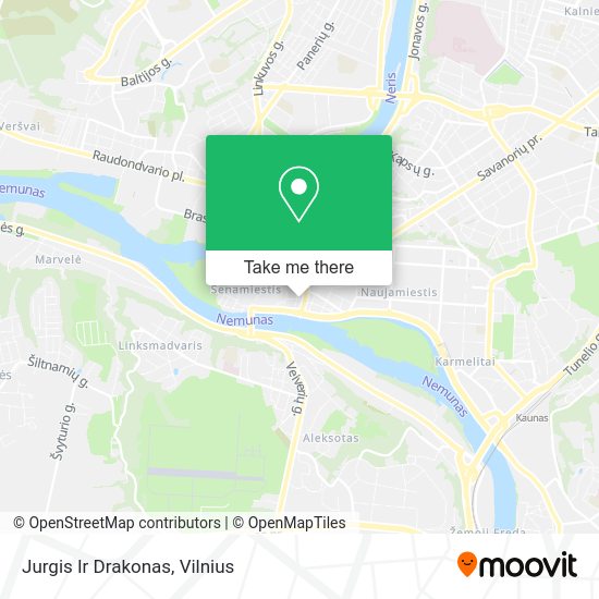Карта Jurgis Ir Drakonas
