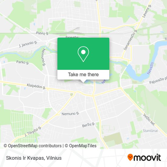 Карта Skonis Ir Kvapas