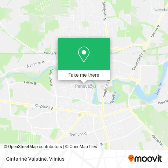 Карта Gintarinė Vaistinė
