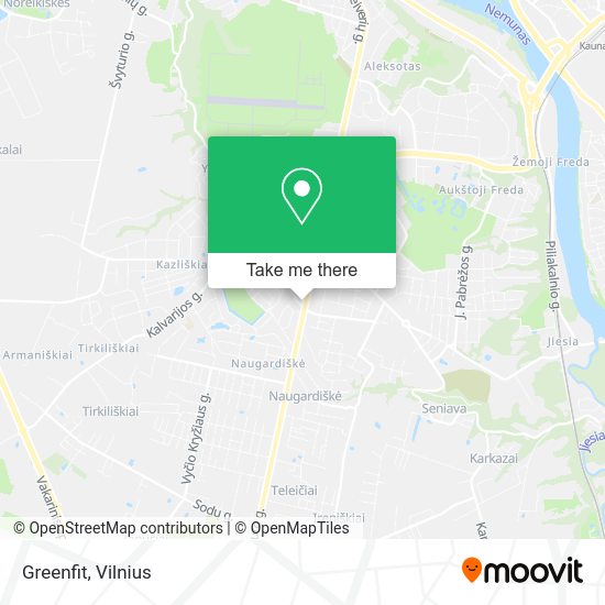 Карта Greenfit
