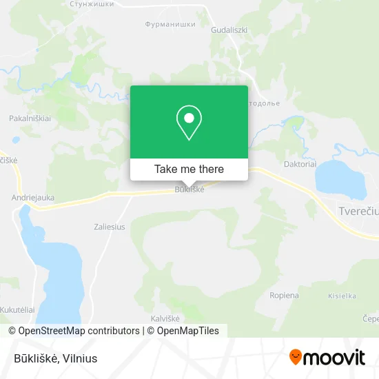 Карта Būkliškė