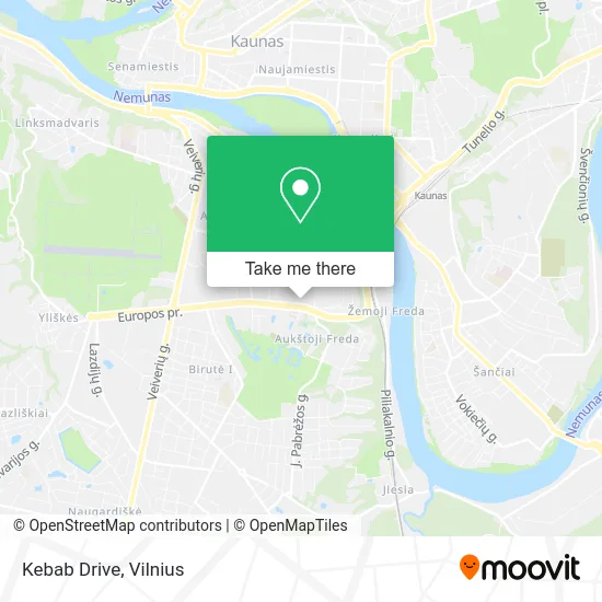 Карта Kebab Drive
