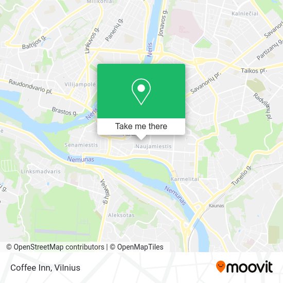 Карта Coffee Inn