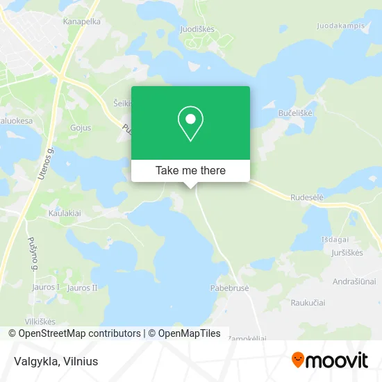 Valgykla map