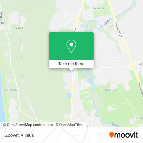 Карта Zoovet