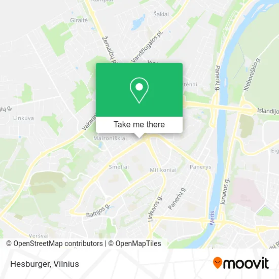 Карта Hesburger