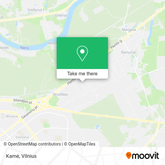 Карта Kamė