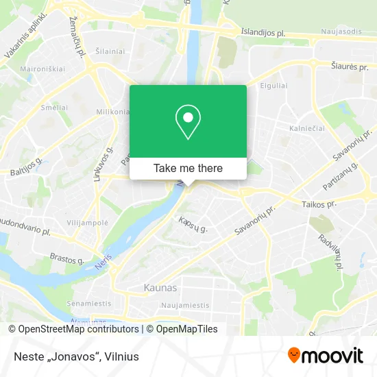 Карта Neste „Jonavos“