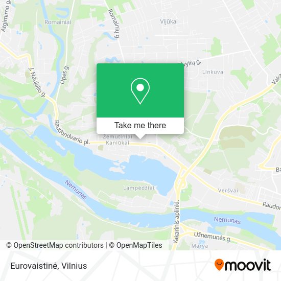 Карта Eurovaistinė