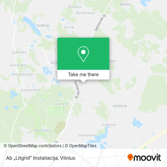 Карта Ab „Litgrid“ Instaliacija