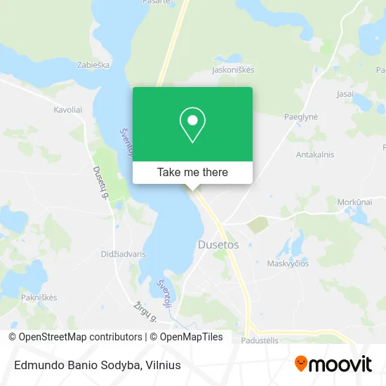 Карта Edmundo Banio Sodyba