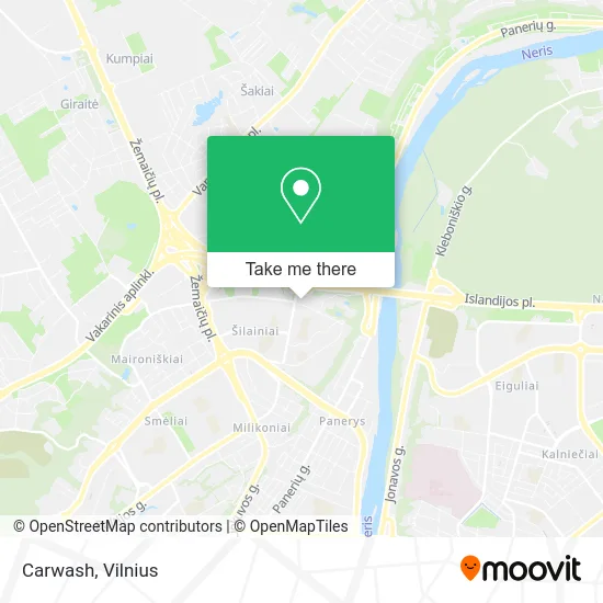 Карта Carwash