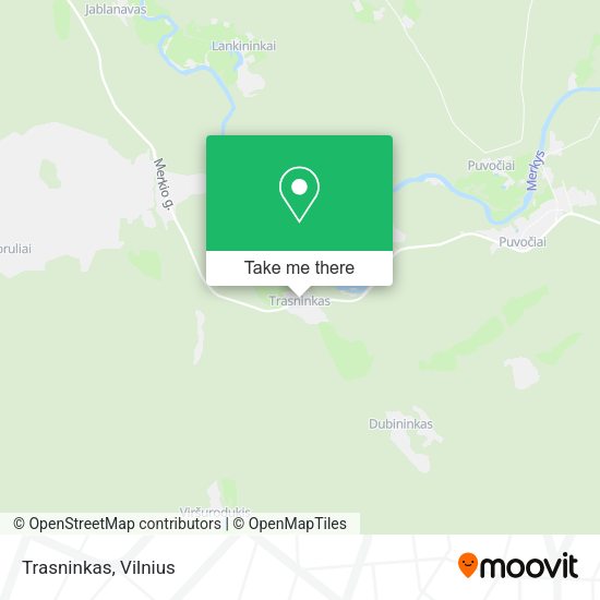 Карта Trasninkas