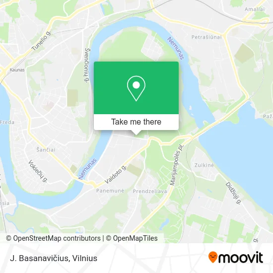 Карта J. Basanavičius