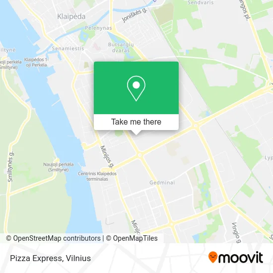Pizza Express map