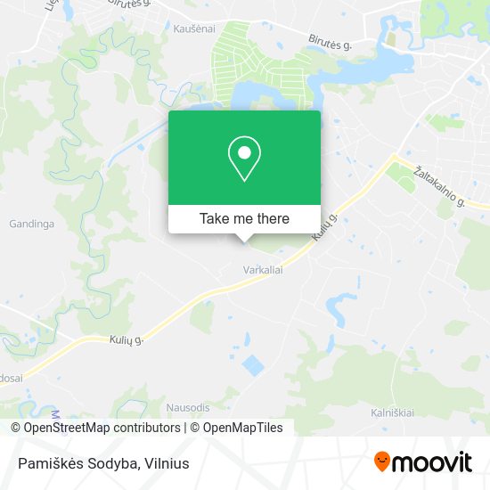 Карта Pamiškės Sodyba