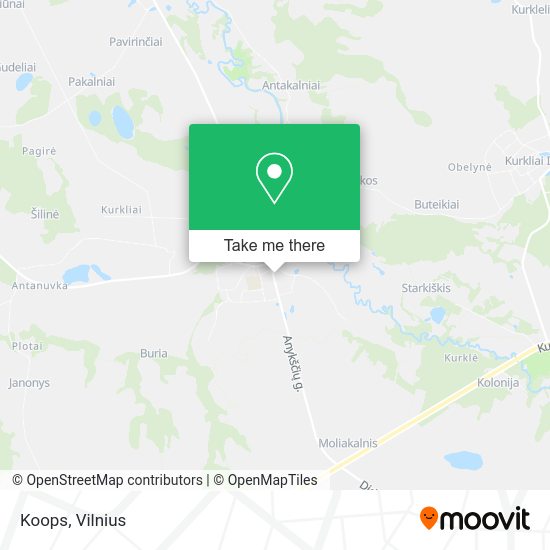 Карта Koops