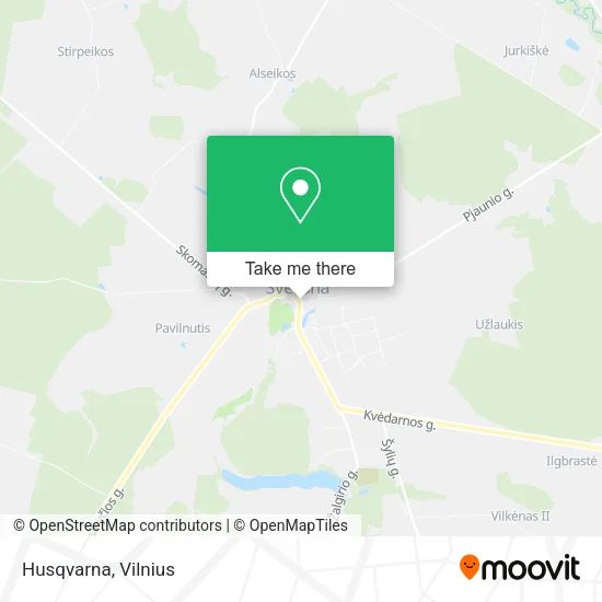 Карта Husqvarna