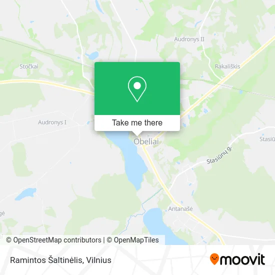 Карта Ramintos Šaltinėlis