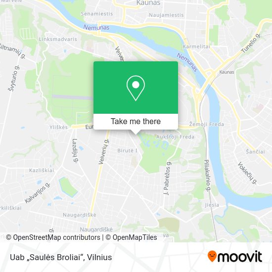 Карта Uab „Saulės Broliai“