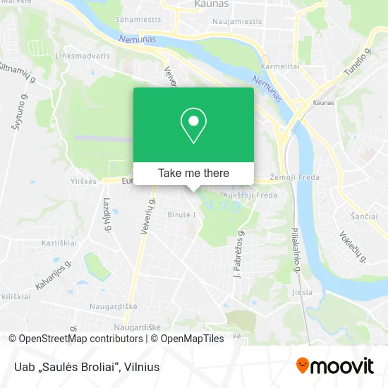 Карта Uab „Saulės Broliai“