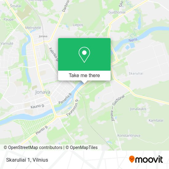 Карта Skaruliai 1