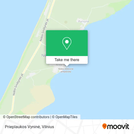 Карта Prieplaukos Vyninė