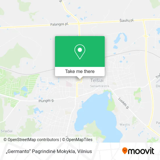 Карта „Germanto“ Pagrindinė Mokykla