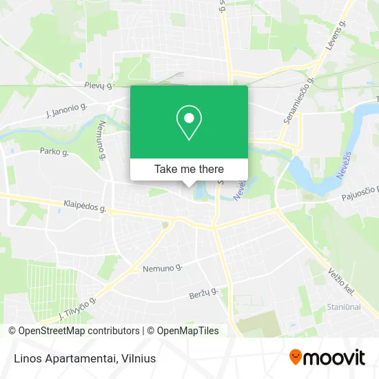Карта Linos Apartamentai