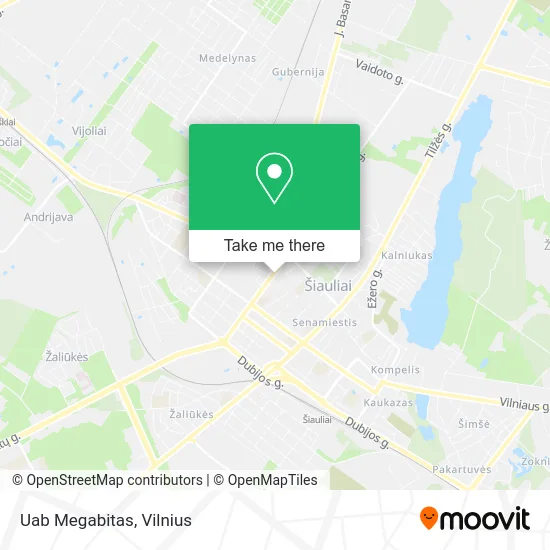 Карта Uab Megabitas