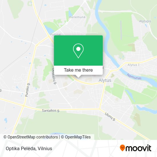 Карта Optika Pelėda